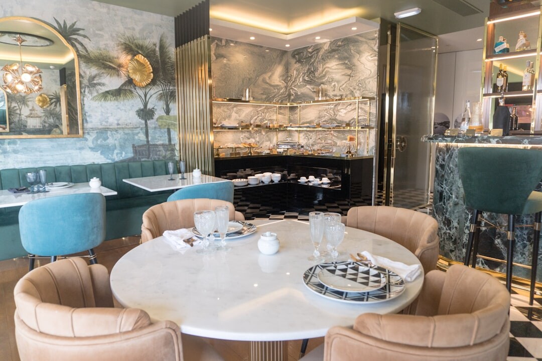 luxury restaurant interior