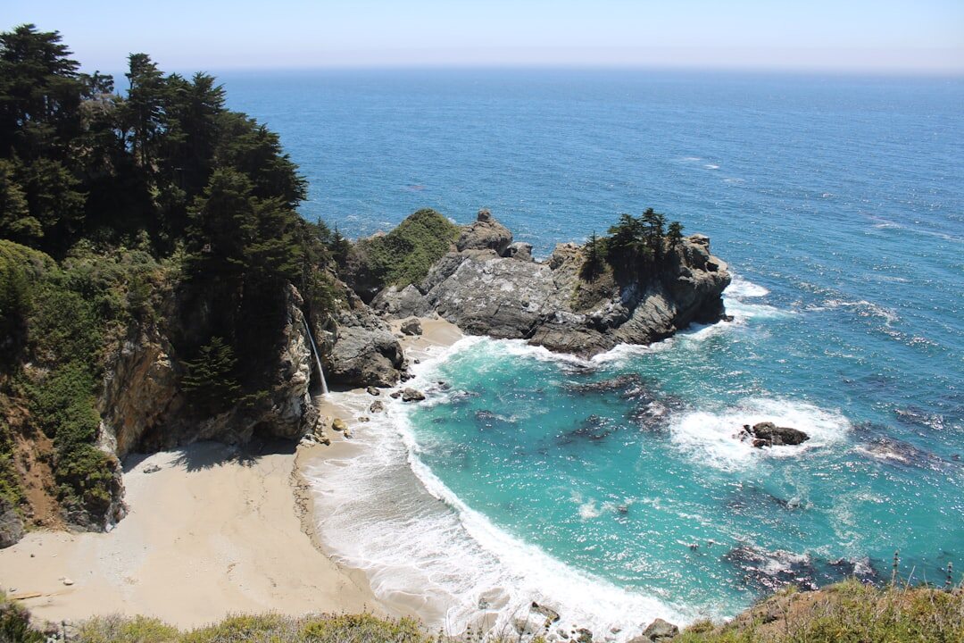 hidden beach cove