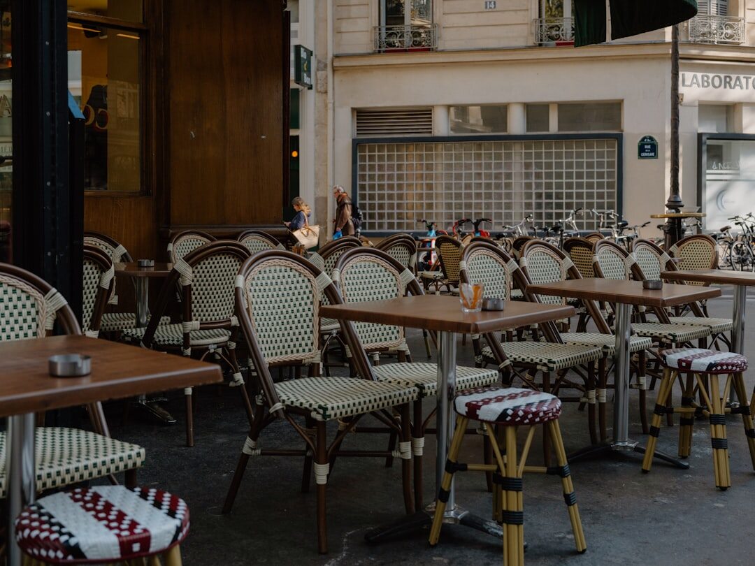 cozy paris cafe interior