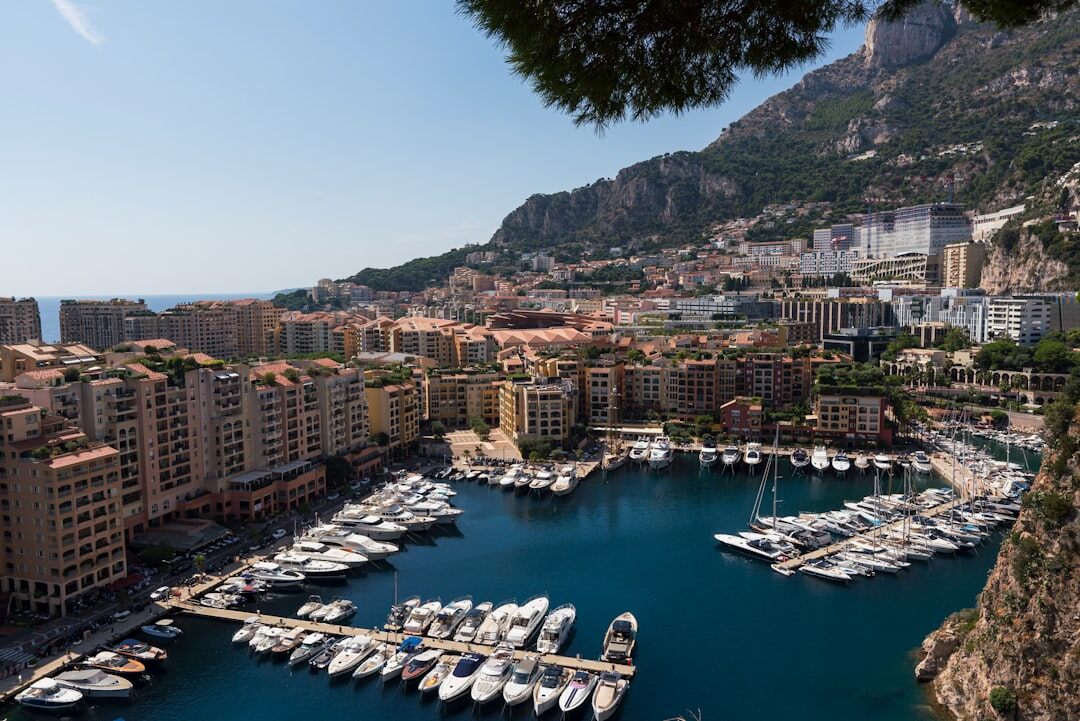 french riviera town