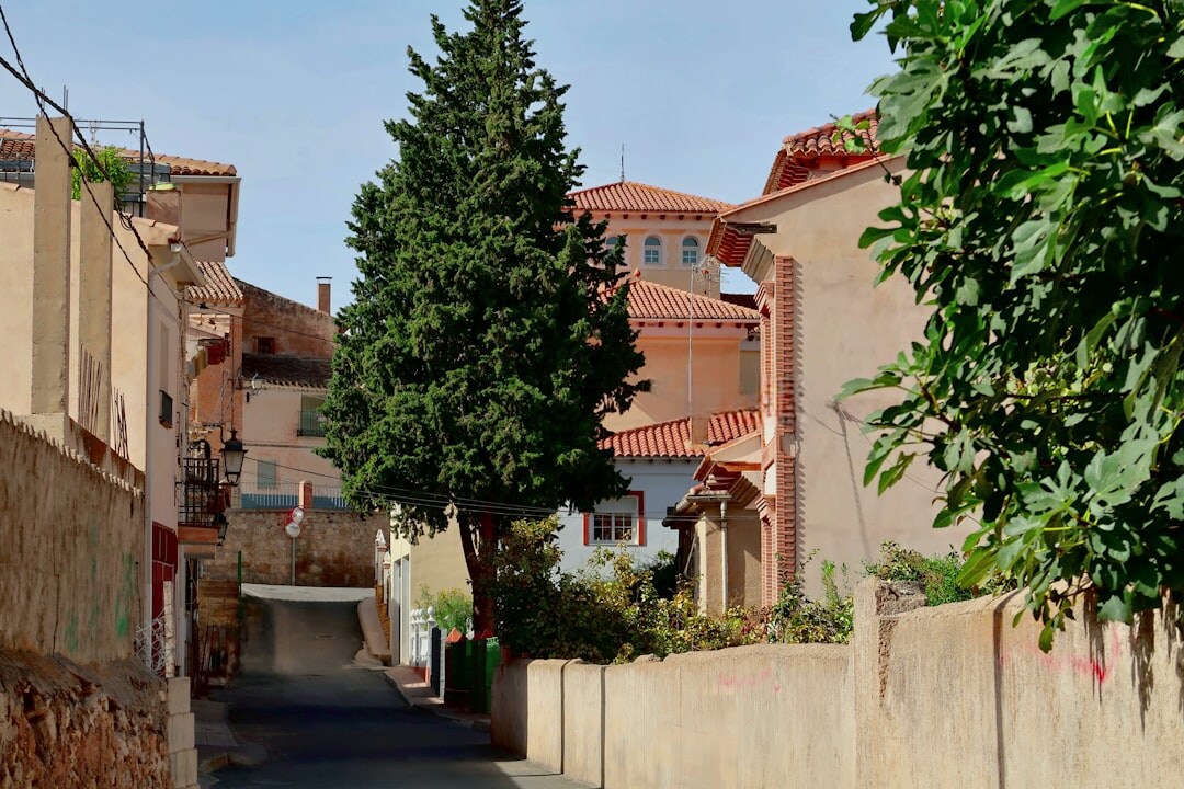 mediterranean village street